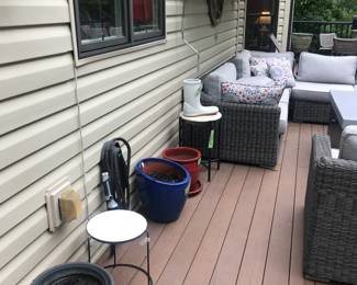 Items Located On The Back Patio