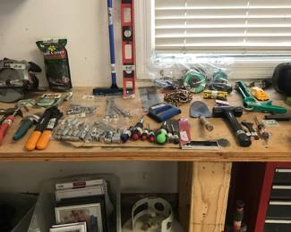 Items Located The Two Car Garage