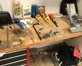 Items Located The Two Car Garage