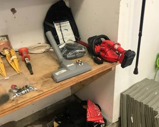 Items Located The Two Car Garage