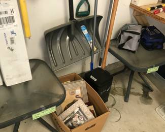 Items Located The Two Car Garage
