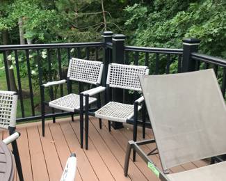 Items Located On The Back Patio