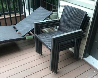 Items Located On The Back Patio