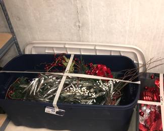 Items Located In The Unfinished Storage Area In The Lower Level