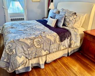 Pottery Barn Upholstered Queen Headboard