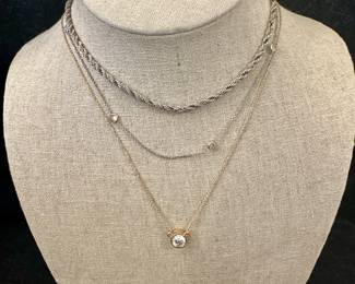 14K Gold & Sterling Necklaces