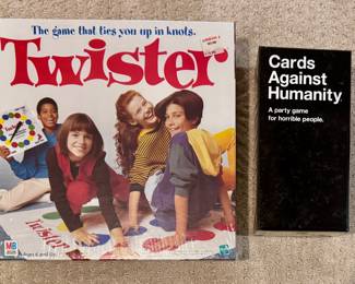 New Twister & Cards Against Humanity Games