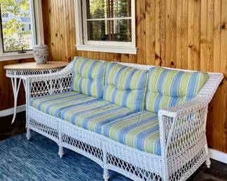 Wicker Sofa