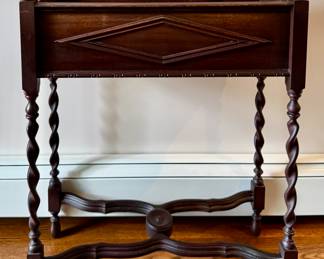 Victorian Oak Plant Stand