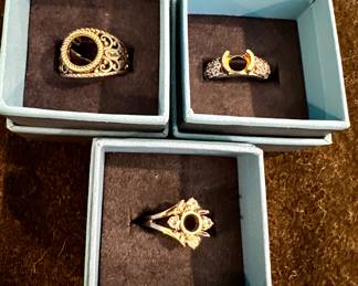 Sterling Silver Ring Settings