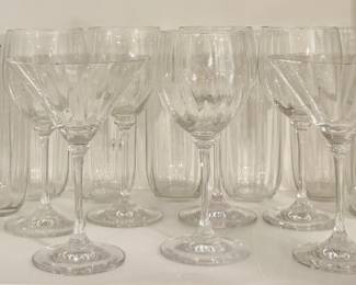Mikasa Wine, Champagne & Water Glasses