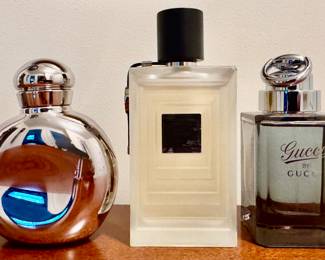 Halston, Lalique Zamak & Gucci Perfume