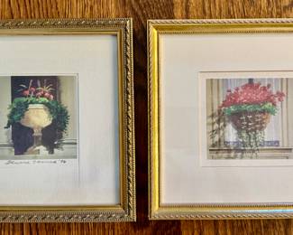 Signed Watercolors