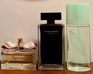 Signorina Salvatore Ferragamo, Narciso Rodriguez for Her & Elizabeth Arden Perfume
