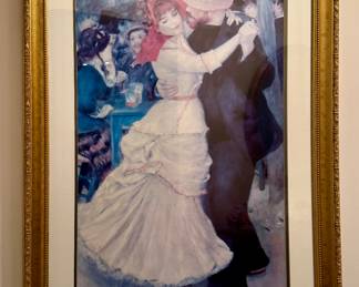 "Dance at Bougival" Framed Print