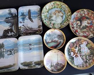 BO412Bradford Exchange Limited Edition Plates