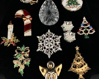 CT231Christmas Costume Jewelry