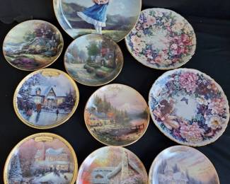 BO411Bradford Exchange Limited Edition Plates