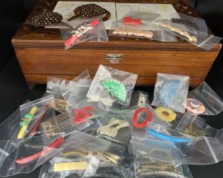 BO400Vintage Barrettes Mystery Lot