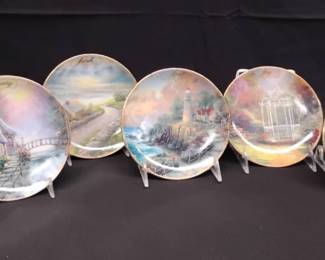 BO307Thomas Kinkade Decor Plates