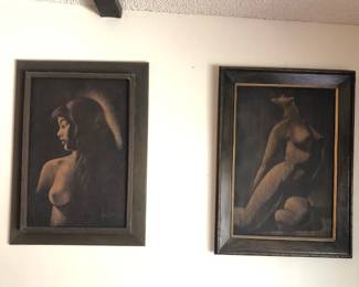 Vintage MCM artwork
