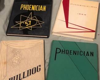 Vintage yearbooks
