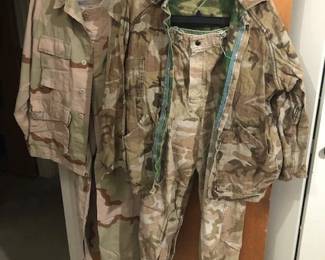 Vintage military uniform
