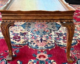 12 AntiqueCabrioleTrayTable