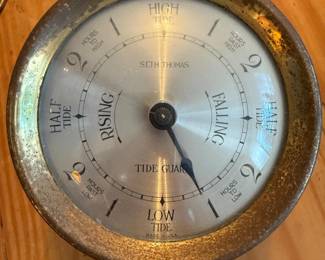 71 BrassTideGuardTideClockSethThomas
