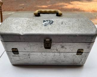 204 MidCenturyMyBuddyTacklemasterAluminumTackleBox