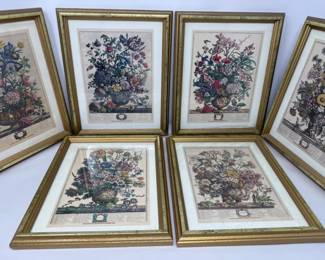 64 6ReproductionRobertFurber12MonthsofFlowersCollection