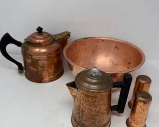 160 5PieceCopperKitchenCollection