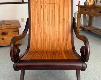 16 PierOneMahoganyandBambooPlantationChair
