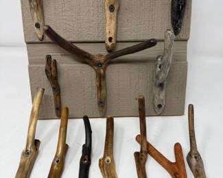 121 NaturesHooksReadytoHangHandCraftedCoatorTowelHooks