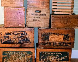 Vintage crates