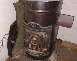 Antique wood stove
