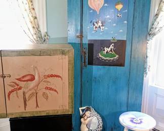 Handpainted furniture