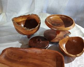 Wooden bowls