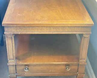 Wood BedsideEnd Table