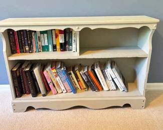 Painted Bookcase And Popular Fiction