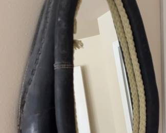 Vintage Horse Collar Mirror