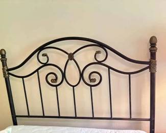 Pair Of Metal Headboards