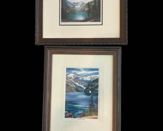 Lake Louise Print And Orignal Art By Roger D Arndt