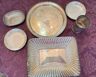 Vintage Sterling Silver Horse Compeition Awards