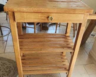 Bar Cart On Wheels