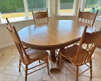 Dining Table And Four Chairs