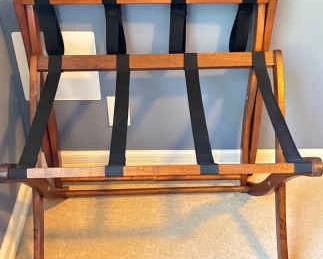 Pair Of Folding Luggage Racks