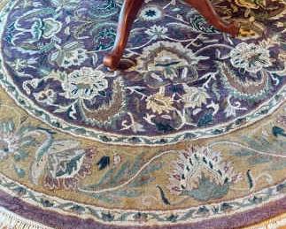 Round Wool Rug