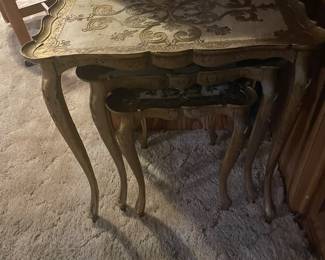 Italian designer made tables that stack. $175 or best offer