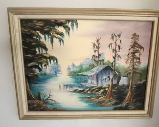 Signed Framed Painting
